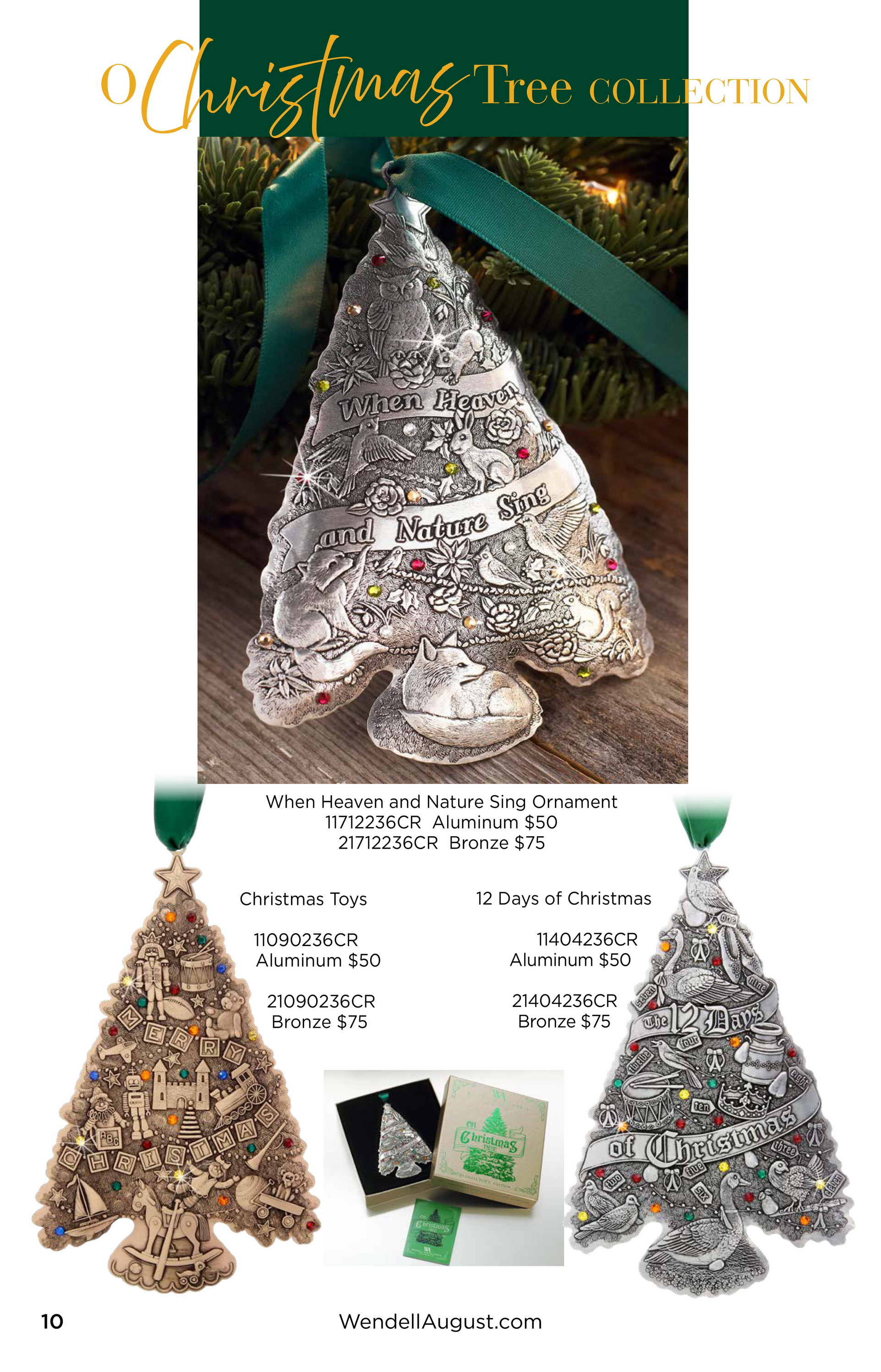 The Magic Christmas Village Peppermint Tree- Small (bronze) - Wendell  August Forge